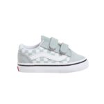 VANS TODDLER OLD SKOOL V SHOES COLOR THEORY CHECKERBOARD