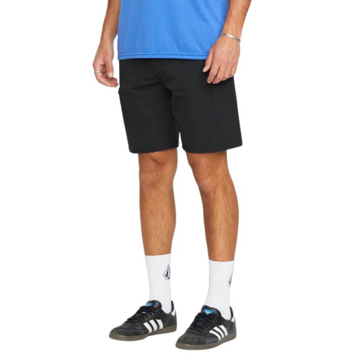 VOLCOM CASHED IN CARGO HYBRID 20 SHORT BLACK - Image 4