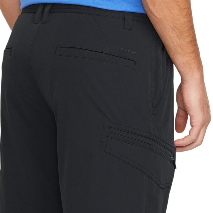 VOLCOM CASHED IN CARGO HYBRID 20 SHORT BLACK - Image 5