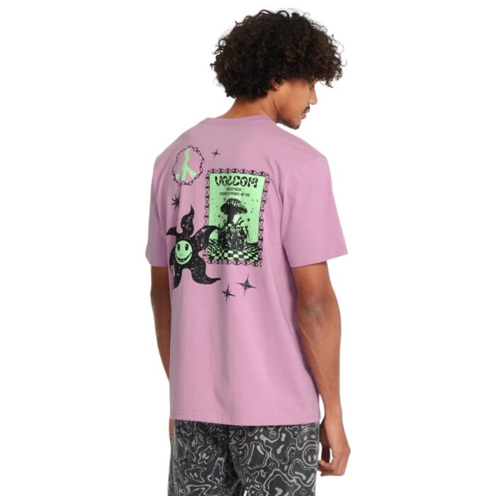 VOLCOM FA FILIP RYGALSKI 2 T-SHIRT STEEL PURPLE - Image 2
