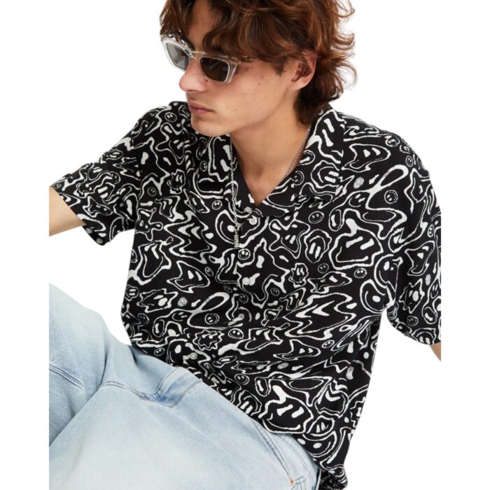 VOLCOM FA FILIP RYGALSKI SHIRT BLACK - Image 4
