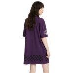 VOLCOM FA FILIP RYGALSKI T-SHIRT DRESS GRAPE ROYALE - Image 2