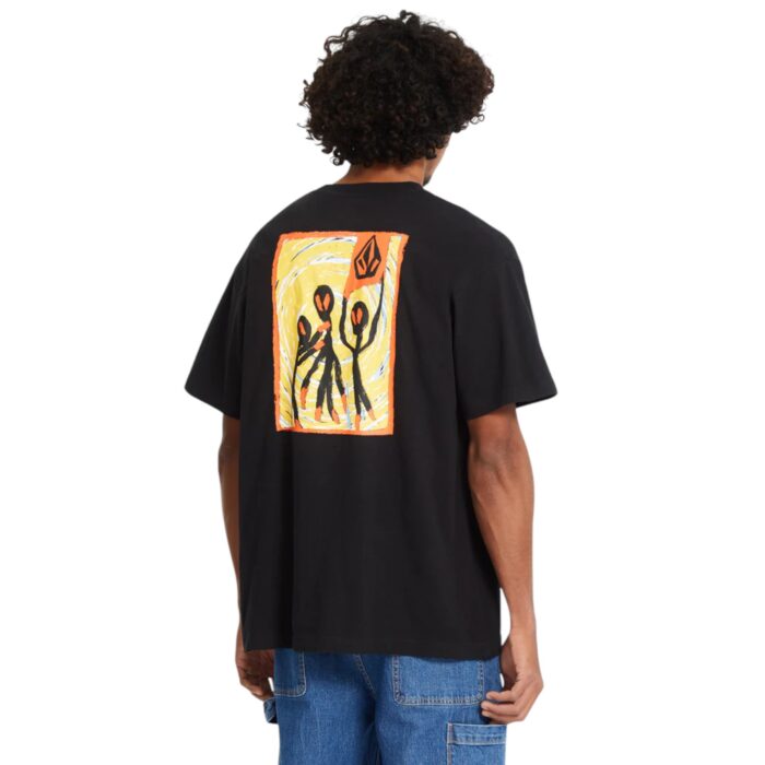 VOLCOM GONYVADERS T-SHIRT BLACK - Image 2