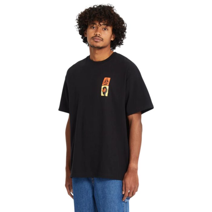 VOLCOM GONYVADERS T-SHIRT BLACK - Image 3
