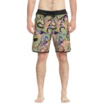 VOLCOM INFUSE SCALLOP MOD 19 BOARDSHORT STEEL PURPLE