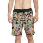 VOLCOM INFUSE SCALLOP MOD 19 BOARDSHORT STEEL PURPLE - Image 4