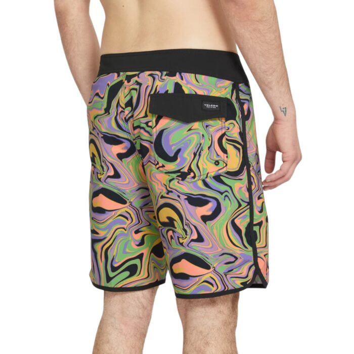 VOLCOM INFUSE SCALLOP MOD 19 BOARDSHORT STEEL PURPLE - Image 5
