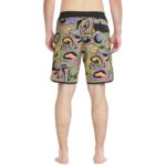 VOLCOM INFUSE SCALLOP MOD 19 BOARDSHORT STEEL PURPLE - Image 2