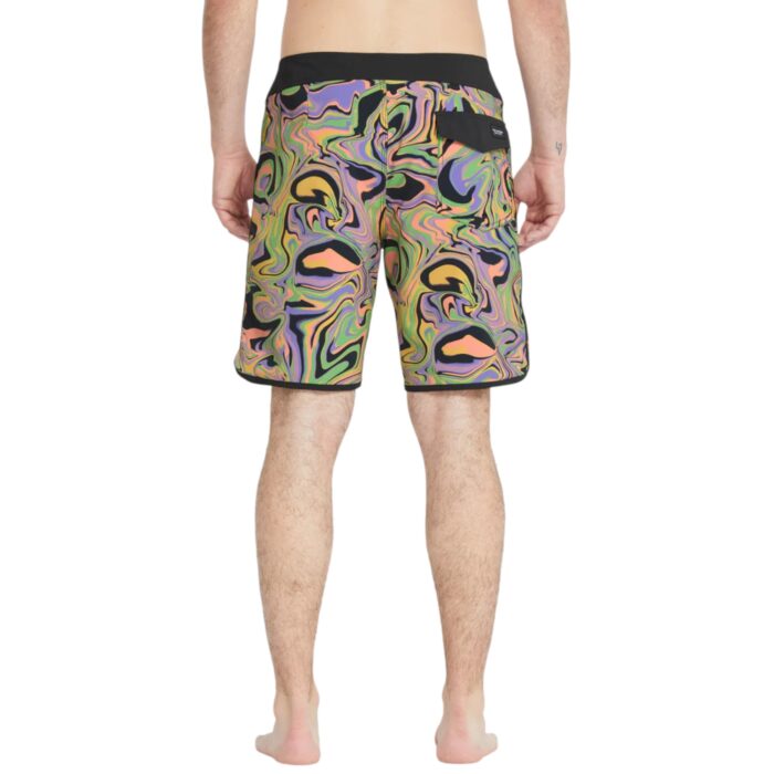 VOLCOM INFUSE SCALLOP MOD 19 BOARDSHORT STEEL PURPLE - Image 2