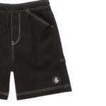 VOLCOM KIDS KRAFTER KOMBAT SHORT BLACK - Image 3