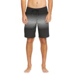 VOLCOM LIDO STRIPE MOD TECH 20 BOARDSHORT BLACK