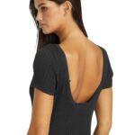 VOLCOM MESHY BEACH COVER UP BLACK - Image 3