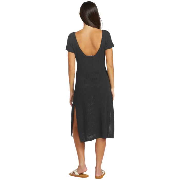 VOLCOM MESHY BEACH COVER UP BLACK - Image 2