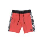 VOLCOM MINGLE MOD TECH 20 BOARDSHORT CRANBERRY - Image 7