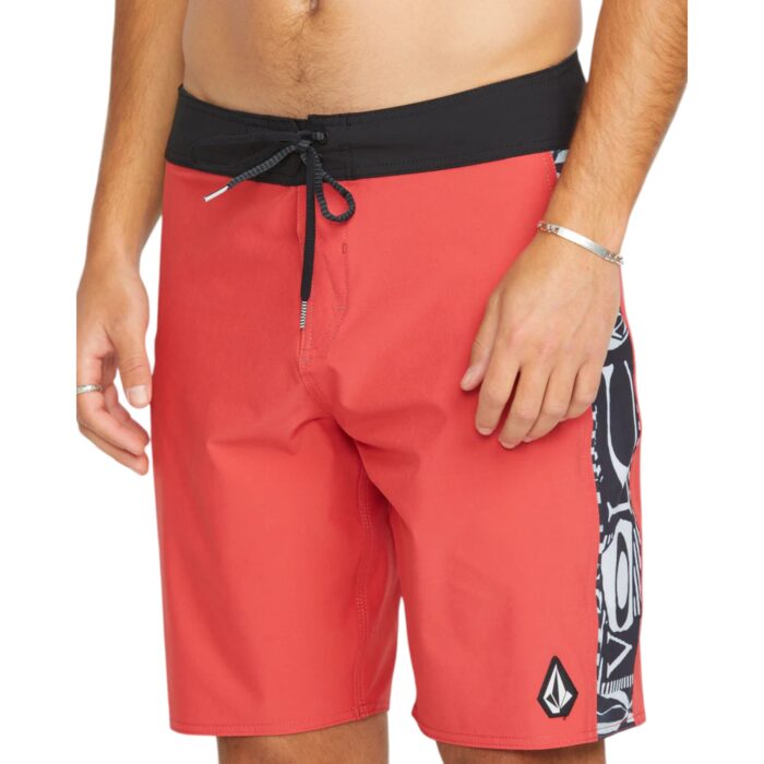 VOLCOM MINGLE MOD TECH 20 BOARDSHORT CRANBERRY - Image 6