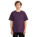 VOLCOM PISTOL STONE T-SHIRT GRAPE ROYAL