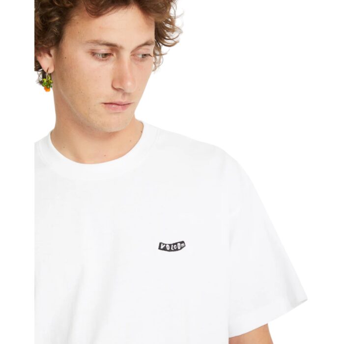 VOLCOM PISTOL STONE T-SHIRT WHITE - Image 4