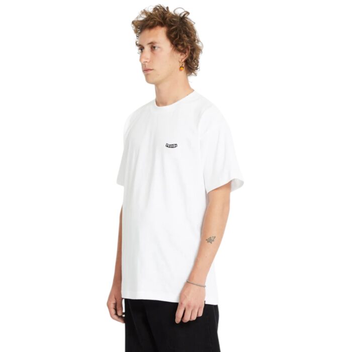 VOLCOM PISTOL STONE T-SHIRT WHITE - Image 3