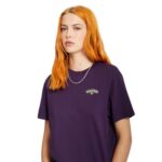 VOLCOM RADICAL DAZE UP T-SHIRT GRAPE ROYALE - Image 4