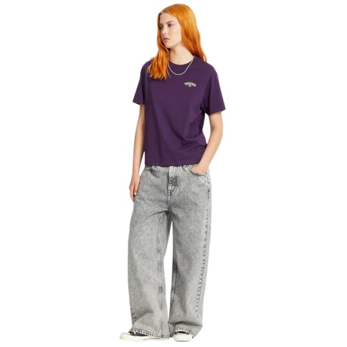 VOLCOM RADICAL DAZE UP T-SHIRT GRAPE ROYALE - Image 6