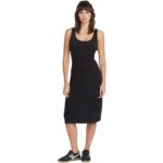 VOLCOM RIZZLED DRESS BLACK