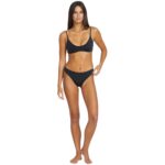 VOLCOM SIMPLY SEAMLESS BIKINI TOP BLACK