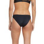VOLCOM SIMPLY SEAMLESS FULL BIKINI BOTTOM BLACK - Image 3