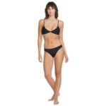 VOLCOM SIMPLY SEAMLESS FULL BIKINI BOTTOM BLACK