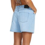 VOLCOM STONED BOYFRIEND SHORT BLUE BIRD - Image 5
