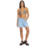 VOLCOM STONED BOYFRIEND SHORT BLUE BIRD - Image 6