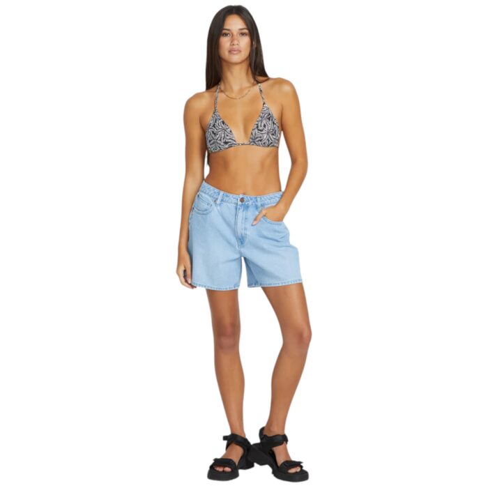 VOLCOM STONED BOYFRIEND SHORT BLUE BIRD - Image 6