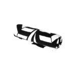 VOLCOM STONERAY TOWEL BLACK WHITE - Image 2