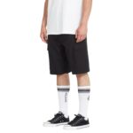 VOLCOM STRANGE TRIPPER CARGO SHORT 22 BLACK - Image 3