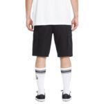 VOLCOM STRANGE TRIPPER CARGO SHORT 22 BLACK - Image 2