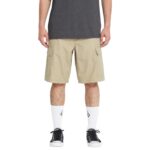 VOLCOM STRANGE TRIPPER CARGO SHORT 22 KHAKI
