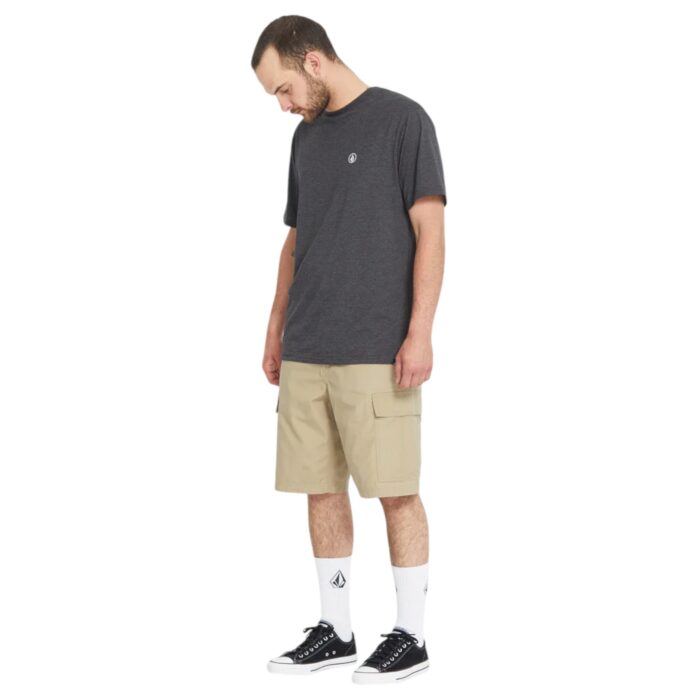 VOLCOM STRANGE TRIPPER CARGO SHORT 22 KHAKI - Image 5