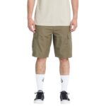 VOLCOM STRANGE TRIPPER CARGO SHORT 22 WINTERMOSS