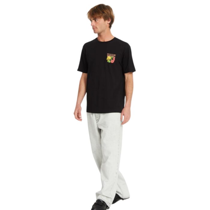 VOLCOM TOOFLOW T-SHIRT BLACK - Image 6