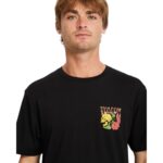 VOLCOM TOOFLOW T-SHIRT BLACK - Image 5
