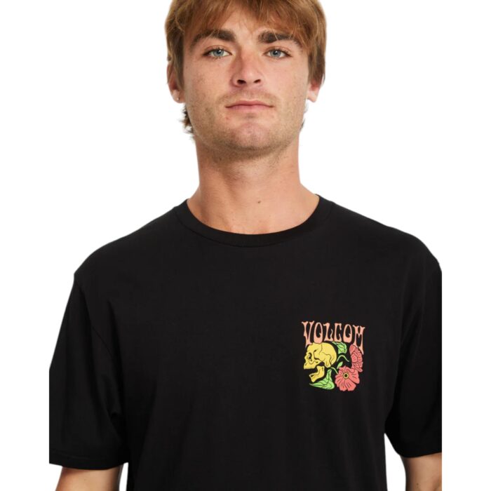VOLCOM TOOFLOW T-SHIRT BLACK - Image 5