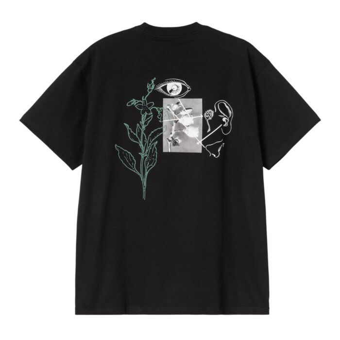 CARHARTT WIP SENSES T-SHIRT BLACK - Image 2