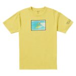 CAPTAIN FIN ADS WHOOOO T-SHIRT MINERAL YELLOW