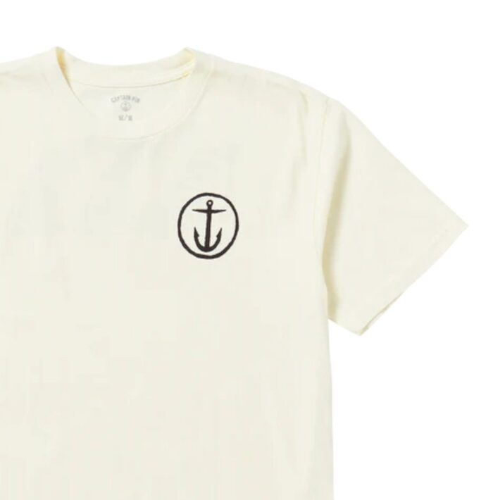 CAPTAIN FIN FIN CLUB T-SHIRT VINTAGE WHITE - Image 3
