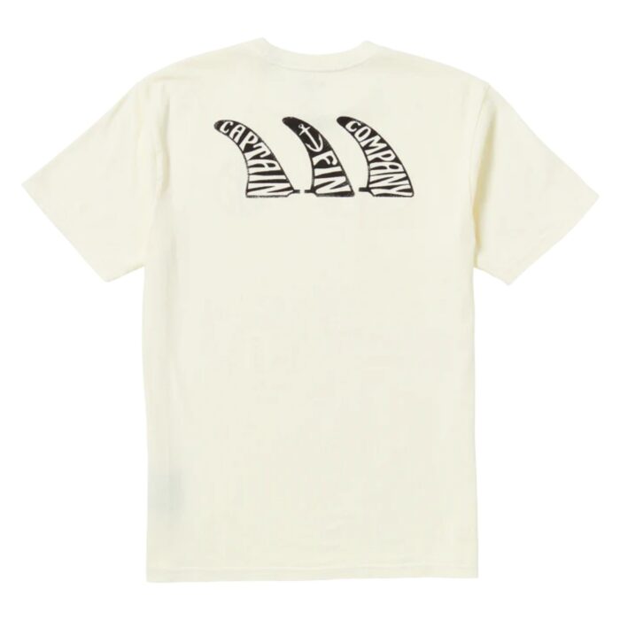 CAPTAIN FIN FIN CLUB T-SHIRT VINTAGE WHITE - Image 2