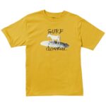 CAPTAIN FIN SURF DONKEYS T-SHIRT MINERAL YELLOW