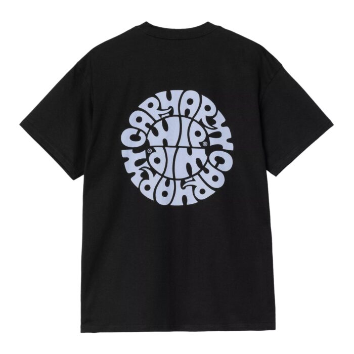 CARHARTT WIP JAZZY T-SHIRT BLACK AIR SKY - Image 2