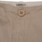 CARHARTT WIP AVIATION SHORT LEATHER RINSED - Image 8