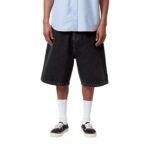 CARHARTT WIP BRANDON SHORT BLACK STONE WASHED