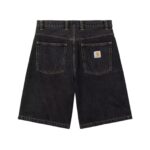 CARHARTT WIP BRANDON SHORT BLACK STONE WASHED - Image 6