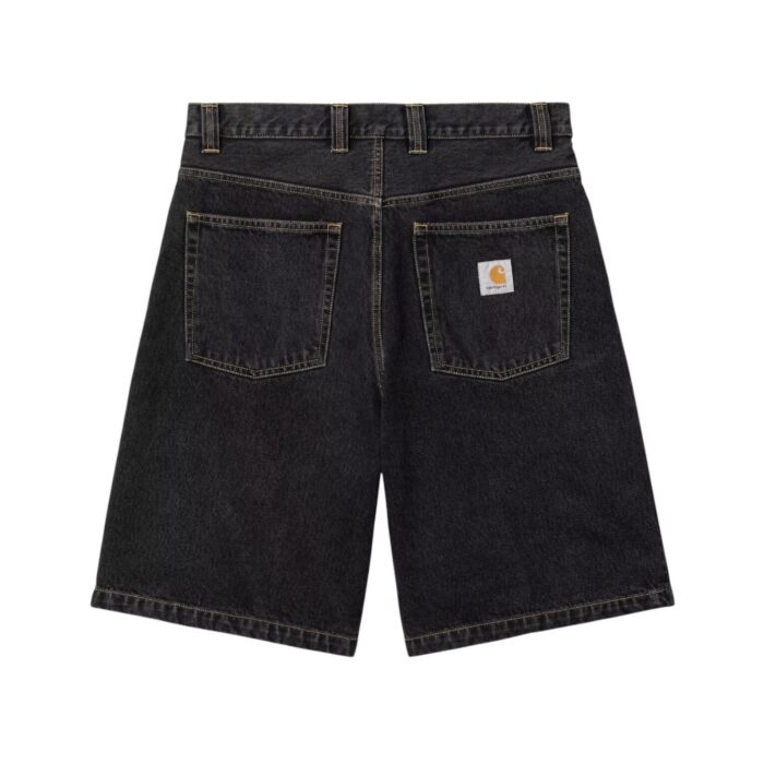 CARHARTT WIP BRANDON SHORT BLACK STONE WASHED - Image 6
